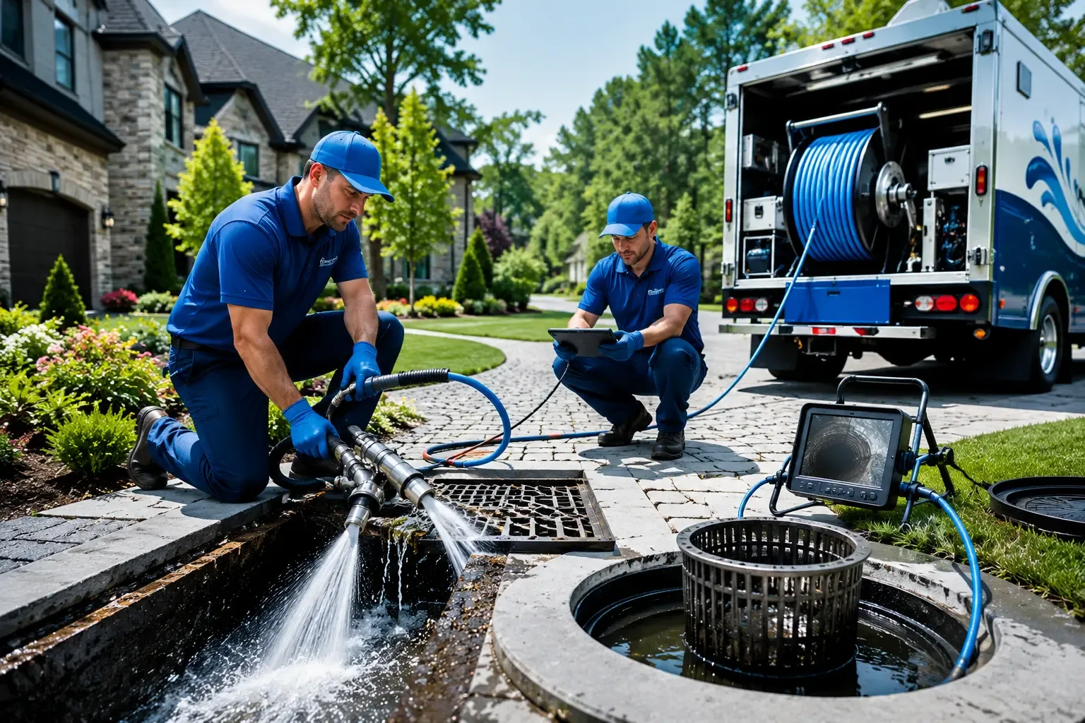Local outdoor drain cleaning professionals in Blanco, NM
